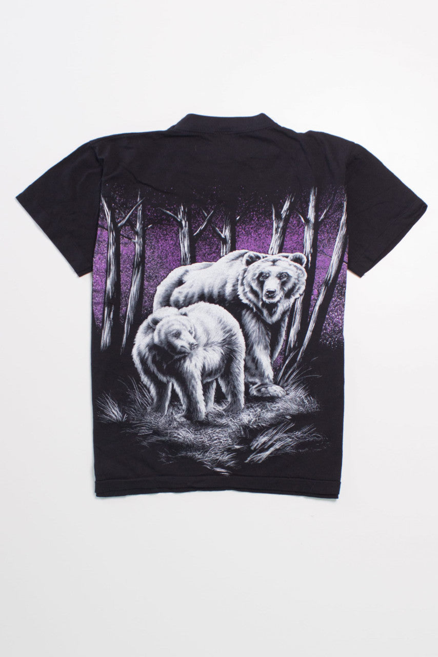 Vintage Double Sided Bear T-Shirt (1980s)