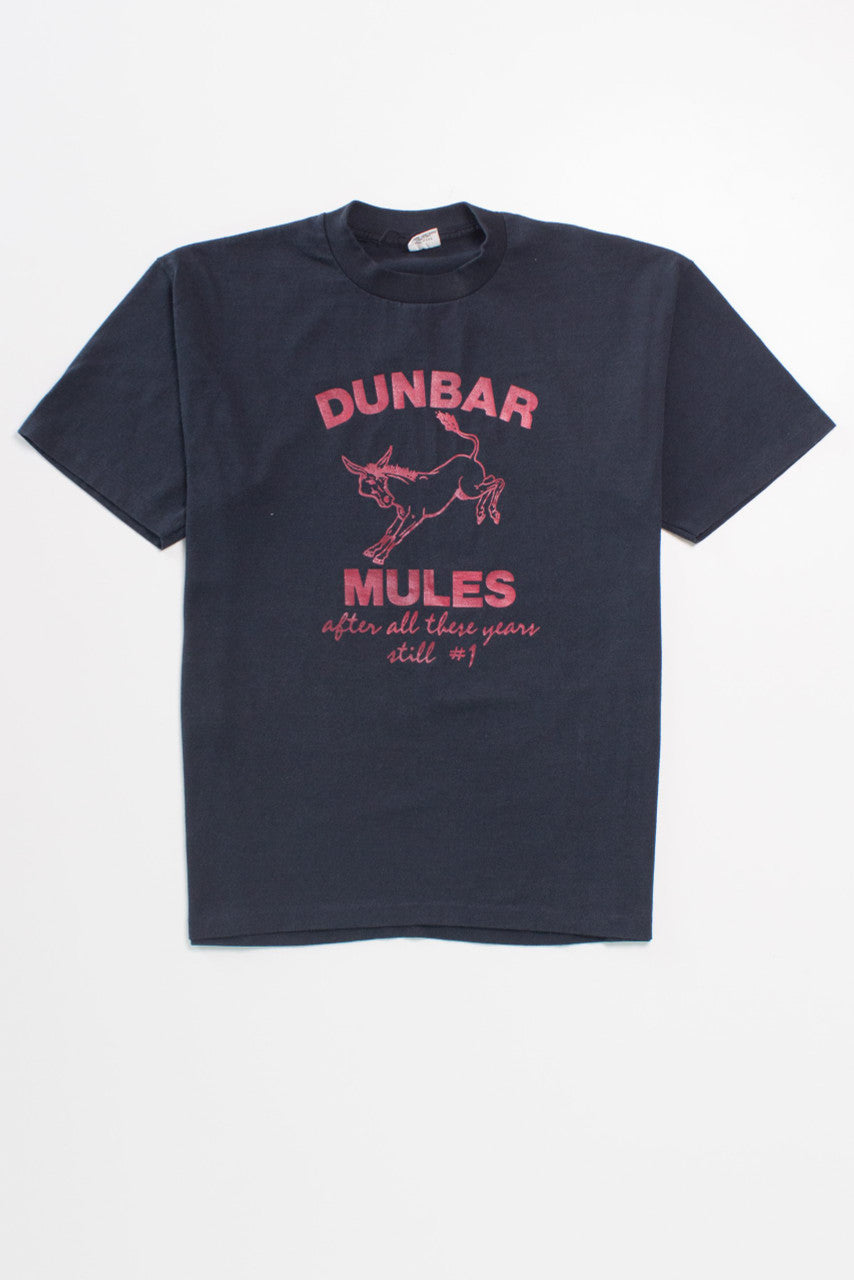 Vintage Dunbar Mules T-Shirt (1980s)