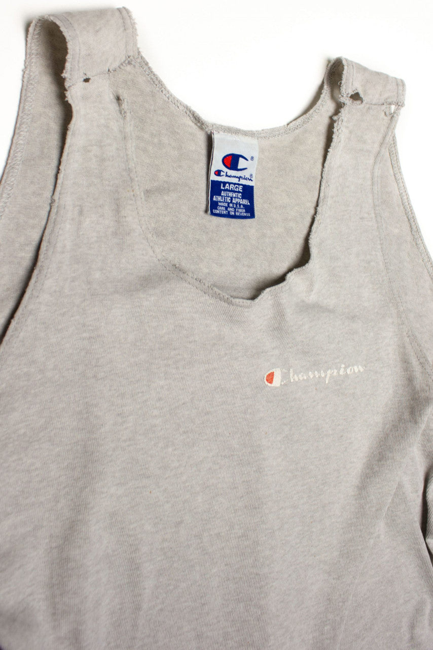 Vintage Gray Champion Tank (1990s)