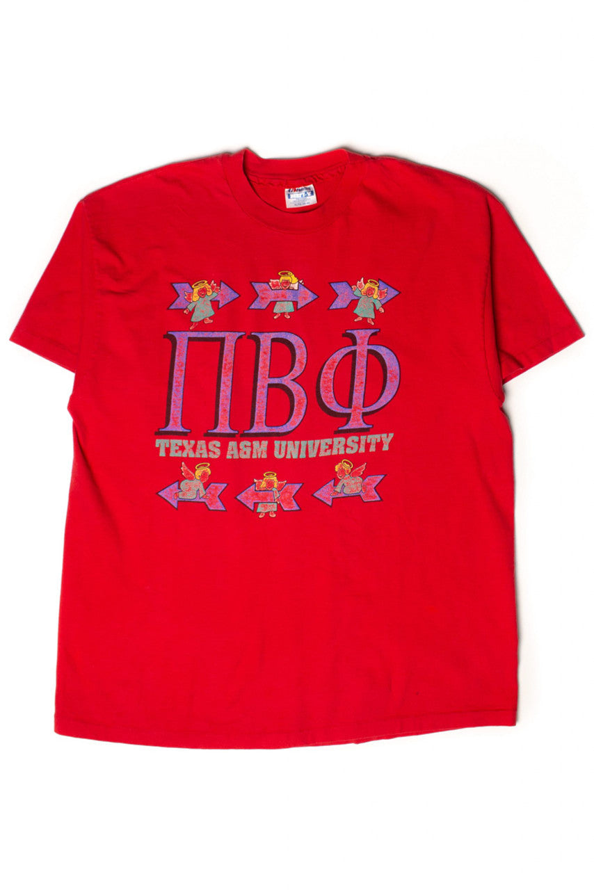 Vintage Pi Beta Phi Texas A&M T-Shirt (1992)