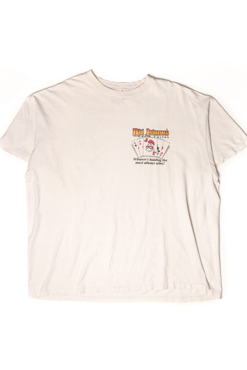 Vintage Big Johnson Bar & Casino T-Shirt (1990s)