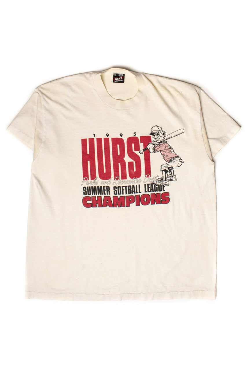 Vintage Hurst Summer Softball League T-Shirt (1995)