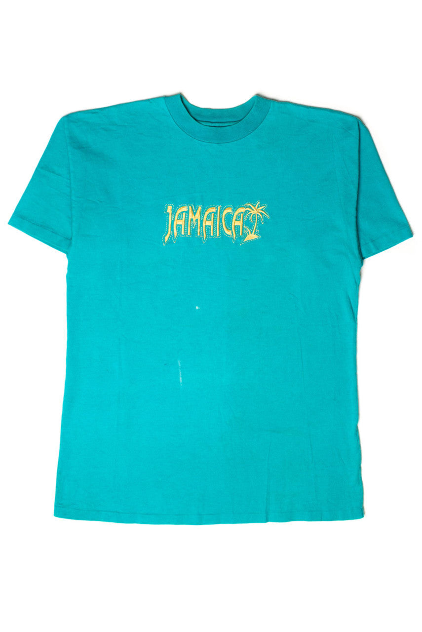 Vintage Embroidered Jamaica T-Shirt (1990s)