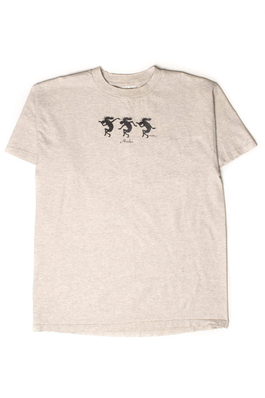 Vintage Alaska Moose T-Shirt (1990s)