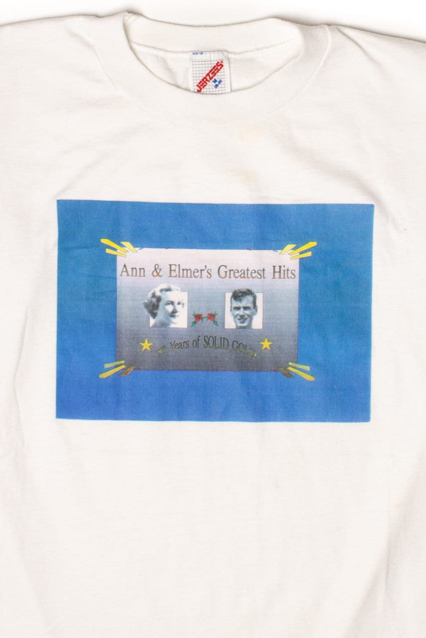 Vintage Ann & Elmer's Greatest Hits T-Shirt (1990s)