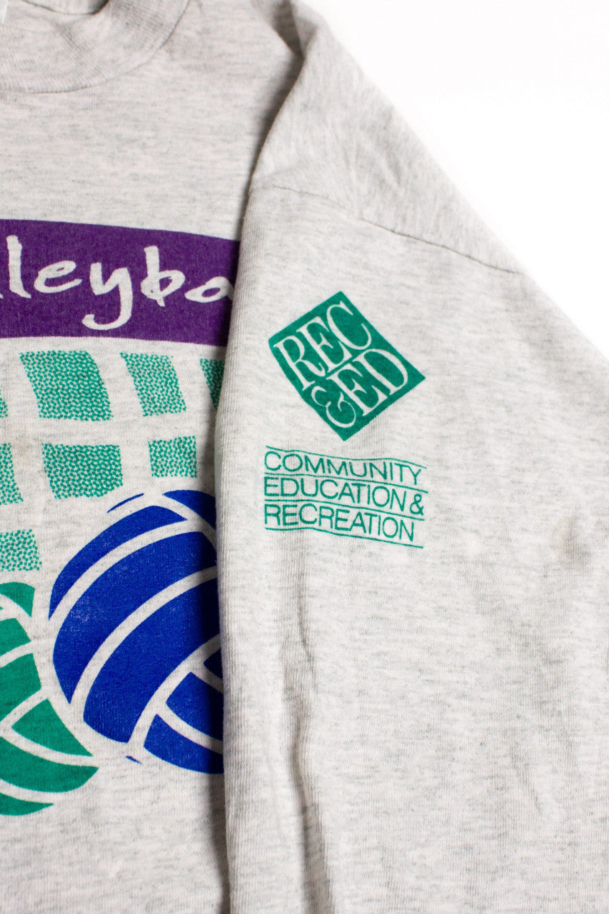 Vintage Fall Volleyball Long Sleeve T-Shirt (1992)