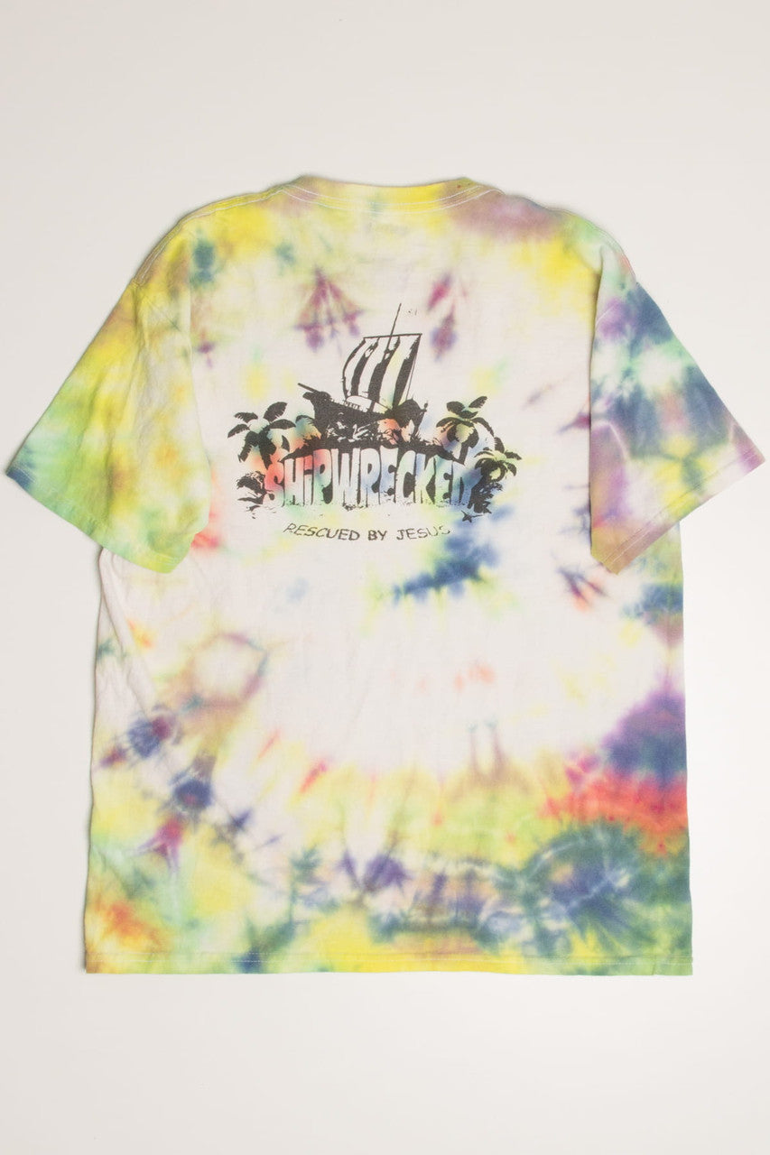 Shipwrecked Oakdale Church Tie Dye T-Shirt