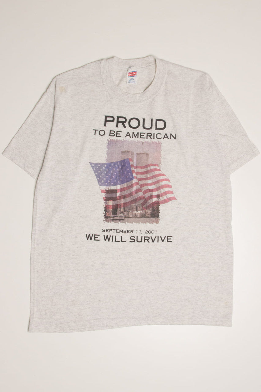 Vintage We Will Survive September 11th T-Shirt
