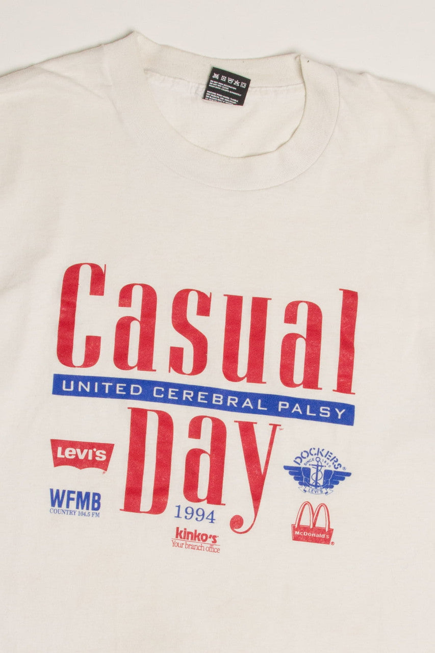 Vintage Casual Day United Cerebral Palsy T-Shirt (1994)