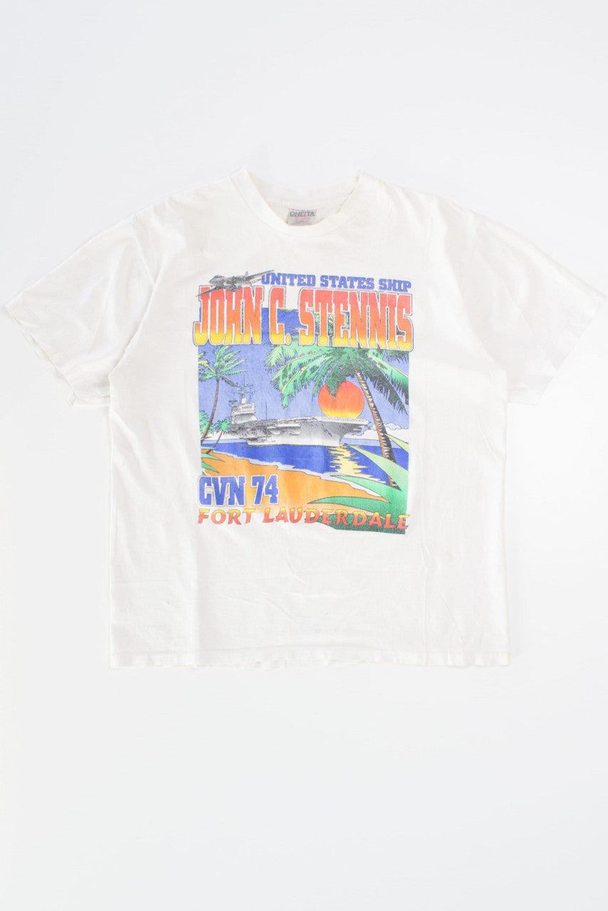 Vintage USS John C. Stennis T-Shirt
