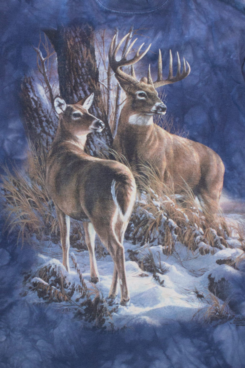 Vintage Tie Dye Deer T-Shirt (1999)