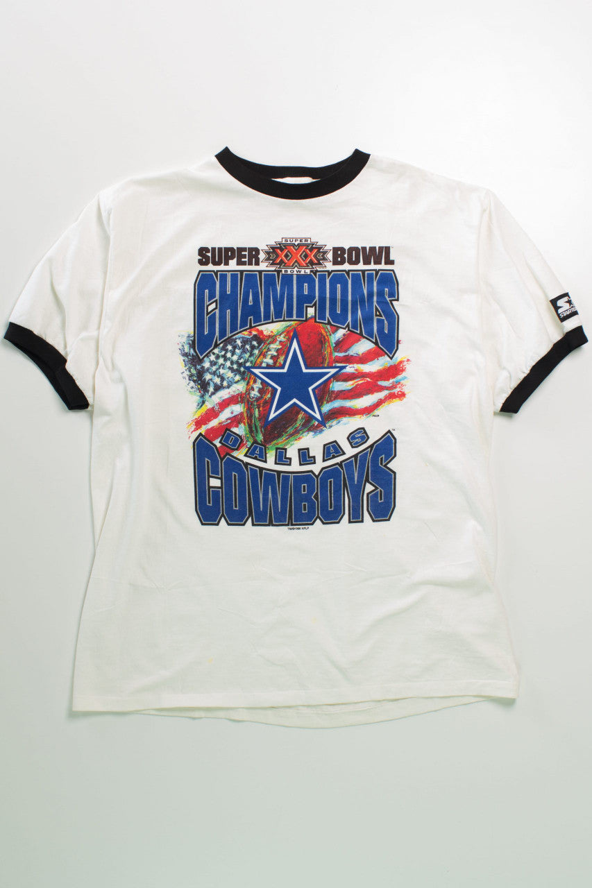 1996 Dallas Cowboys Super Bowl Champions T-Shirt