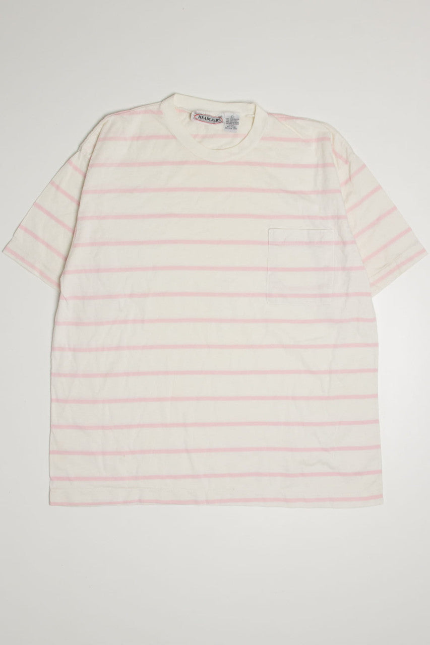 Vintage Pink Striped T-Shirt