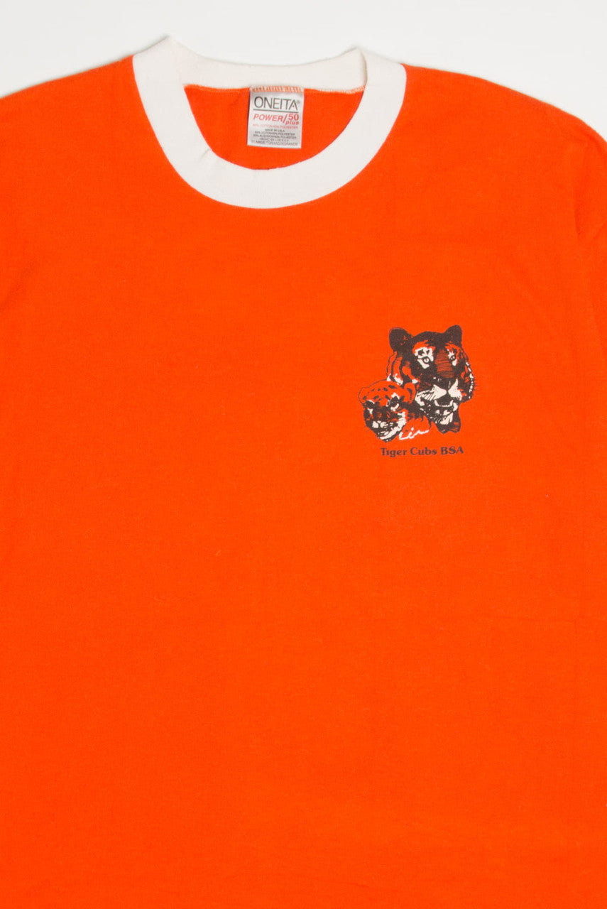 Vintage Tiger Cubs BSA Ringer T-Shirt