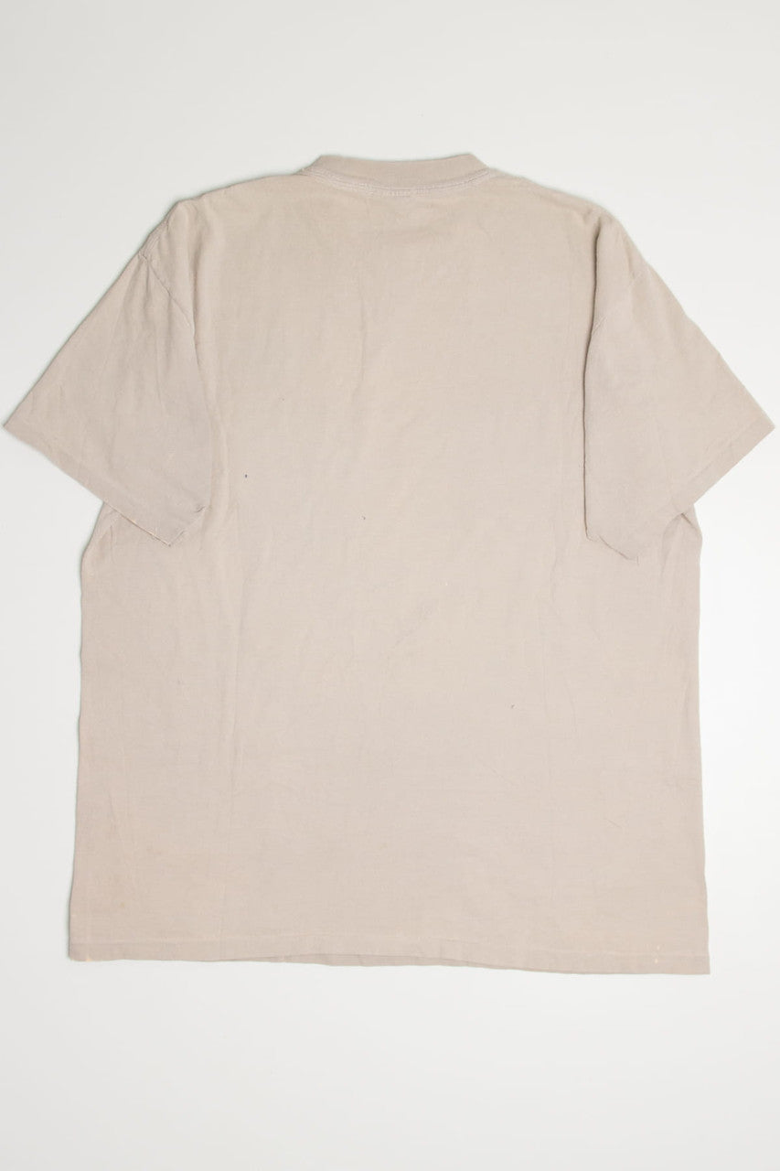 Bleach Splattered Scream Like A Banshee T-Shirt (1990s)