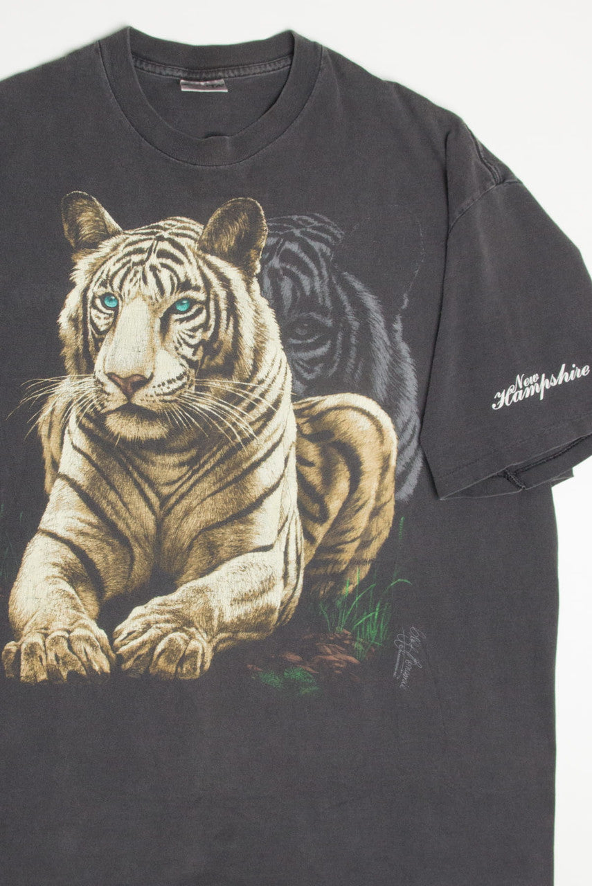 Vintage White Tiger T-Shirt