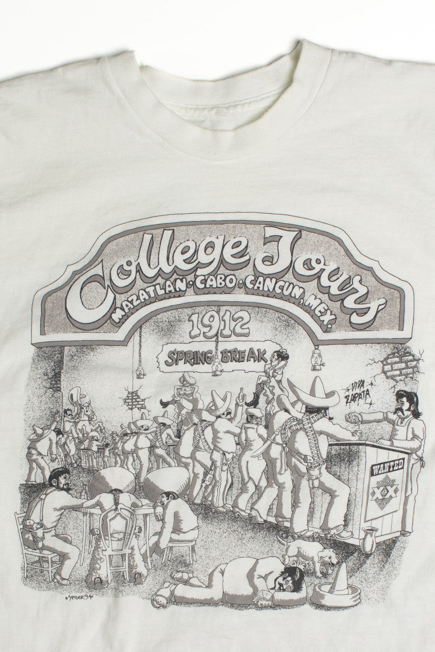 Vintage College Towns Mexico T-Shirt