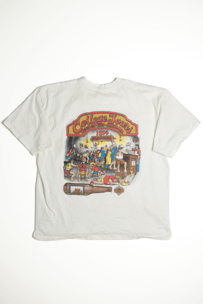 Vintage College Towns Mexico T-Shirt