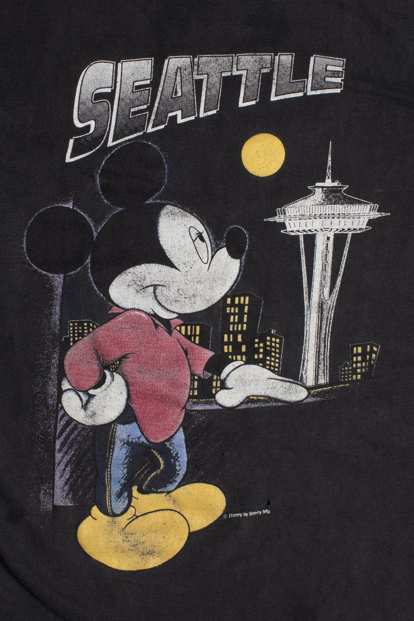 Vintage Mickey Mouse Seattle T-Shirt