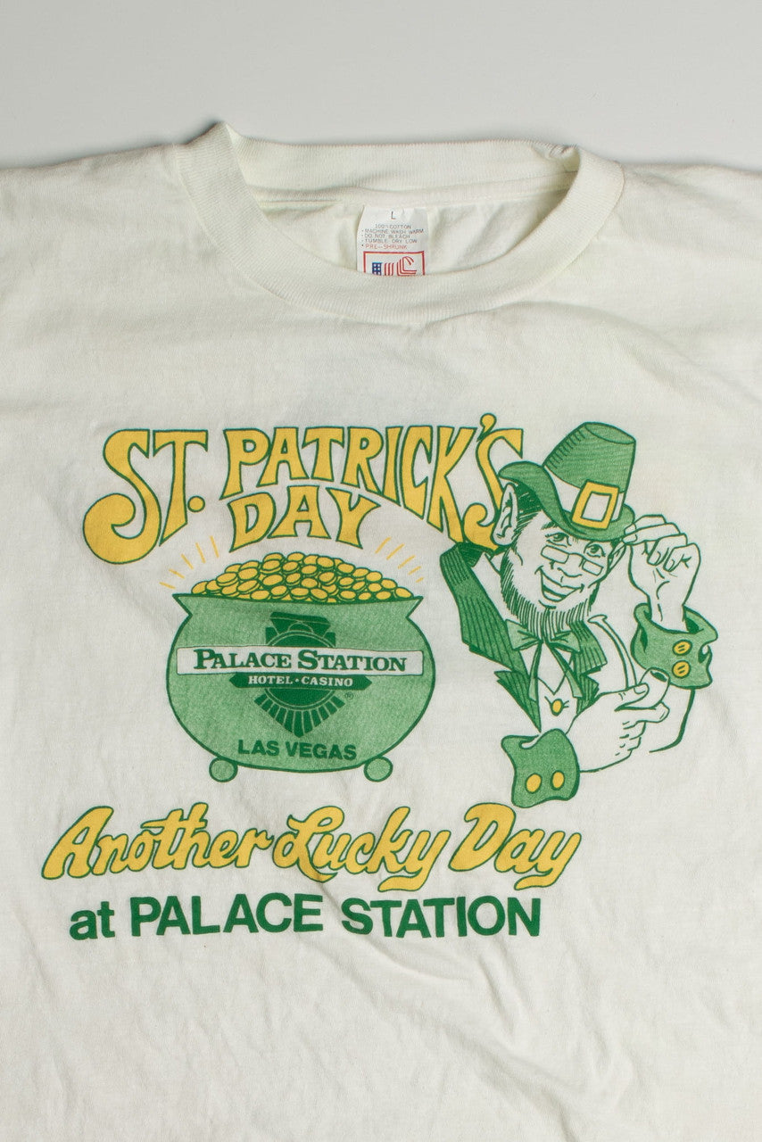 Vintage St. Patrick's Day Palace Station T-Shirt