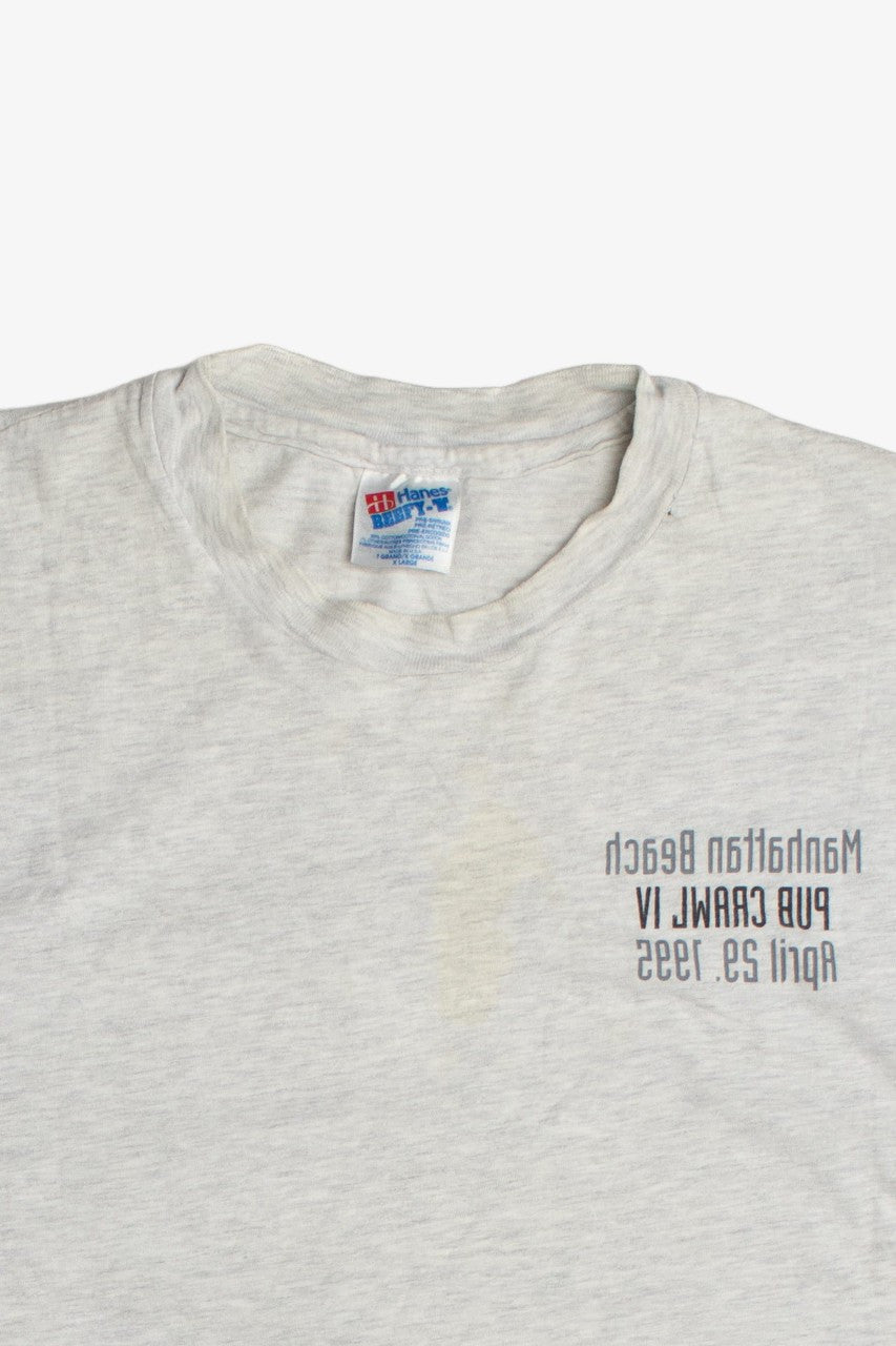 Vintage Manhattan Beach Pub Crawl T-Shirt