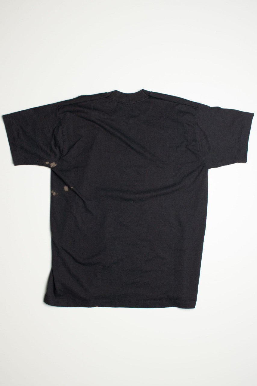 Black 50/50 Blend Single Stitch Vintage T-Shirt