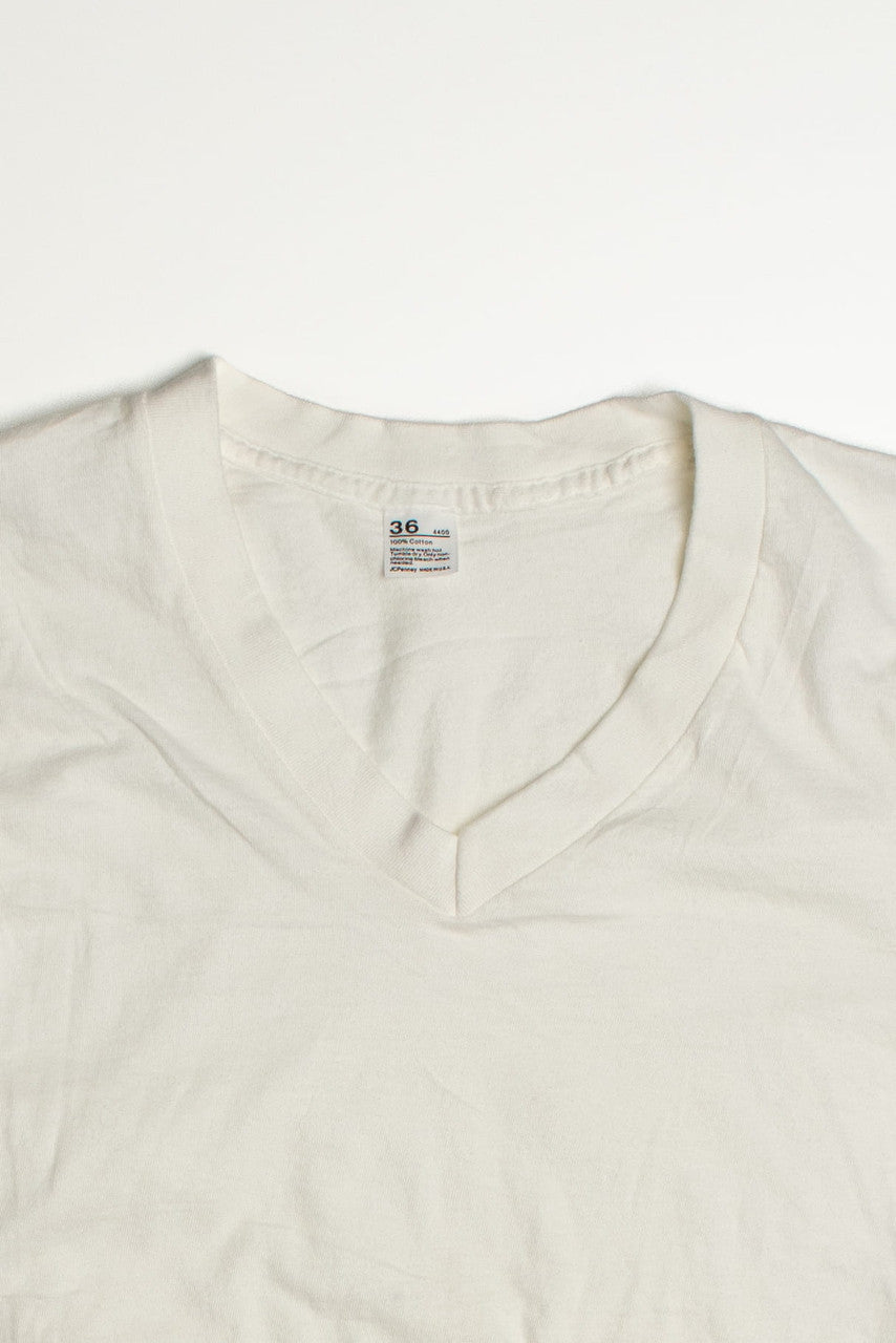 Vintage V-Neck Single Stitch T-Shirt