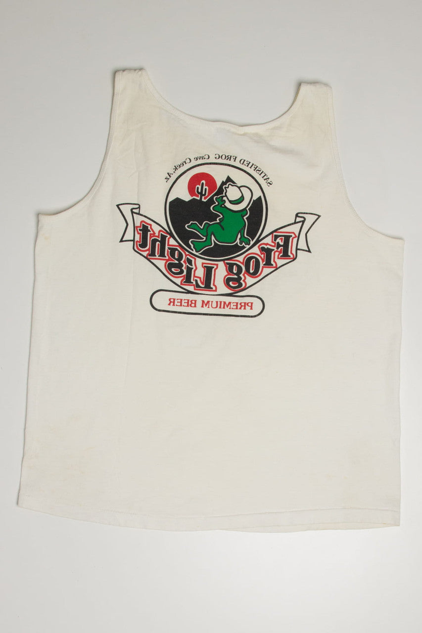 Vintage Frog Light Premium Beer Tank