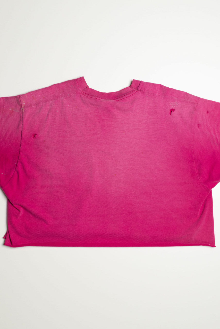 Vintage Cropped Painted Shirt