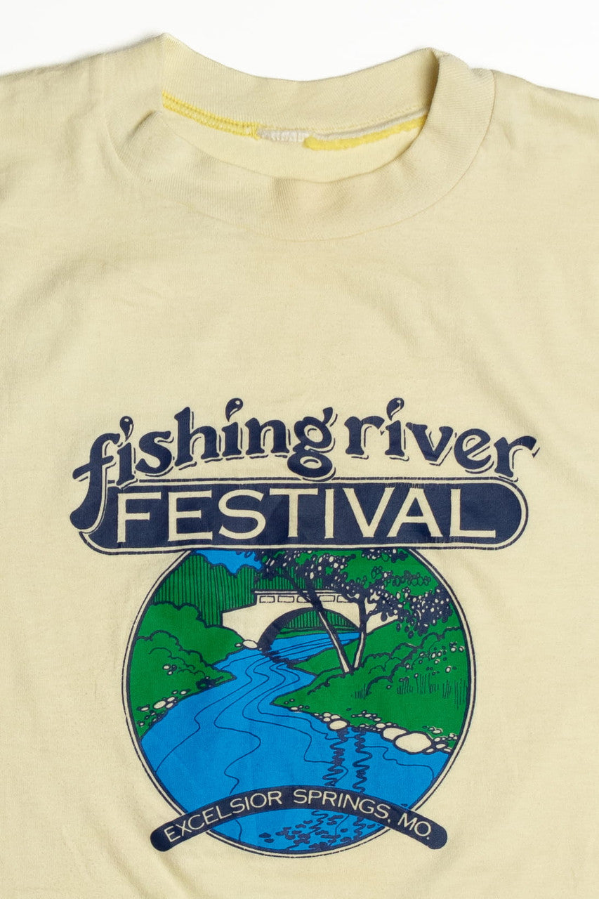 Fishing River Festival Sleeveless T-Shirt