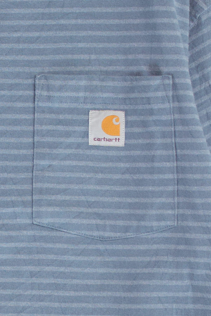 Striped Carhartt Pocket T-Shirt