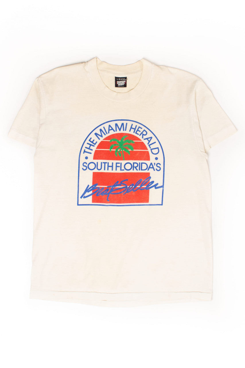 Vintage Miami Herald T-Shirt (1980s)