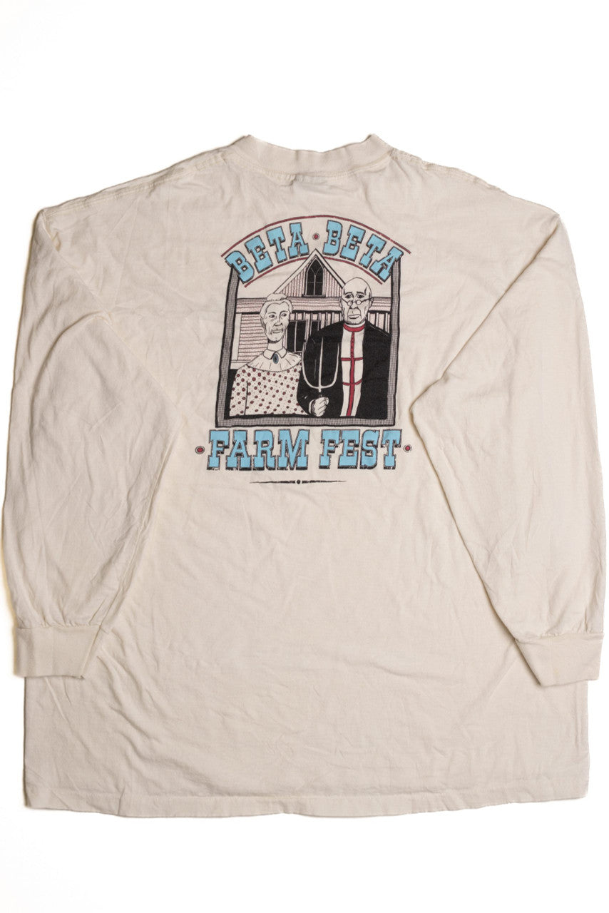 Vintage 1993 Farm Fest Long Sleeve T-Shirt