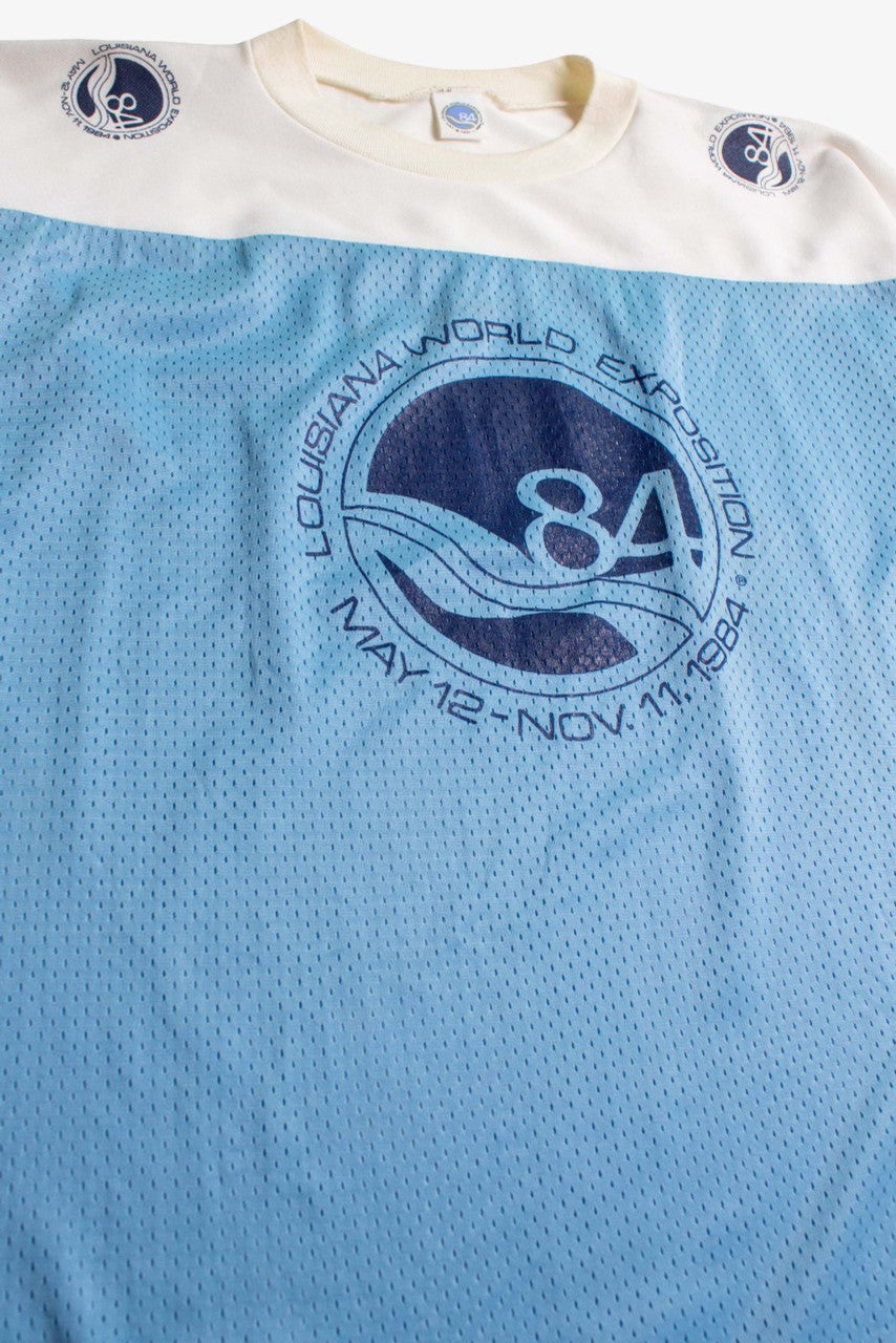 Vintage Louisiana World Exposition Mesh Jersey T-Shirt (1984)