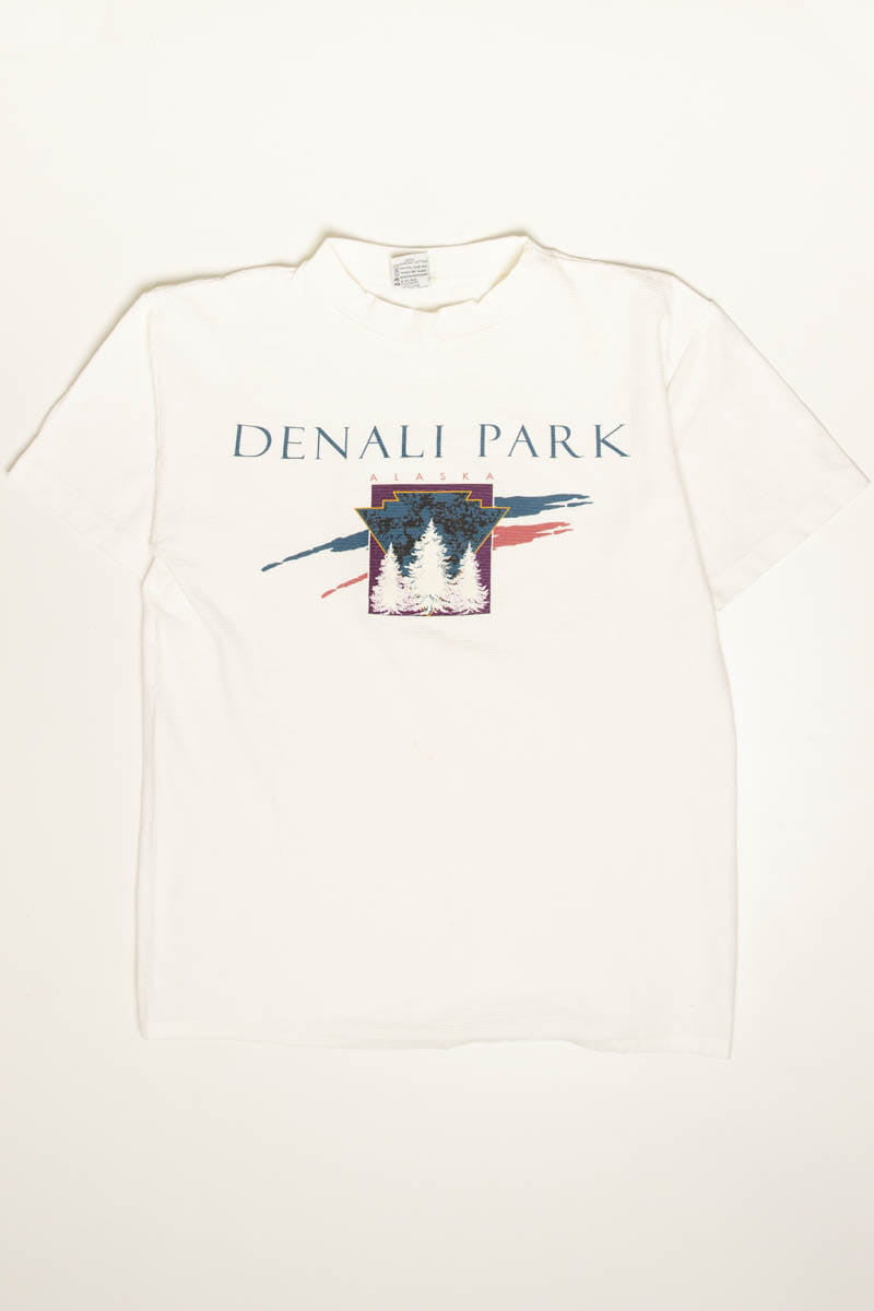 Mock Neck Ribbed Denali T-Shirt