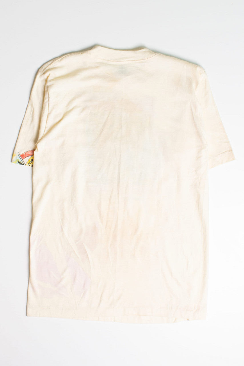 Vintage Bear Whiz Light Misprint T-Shirt (1986)
