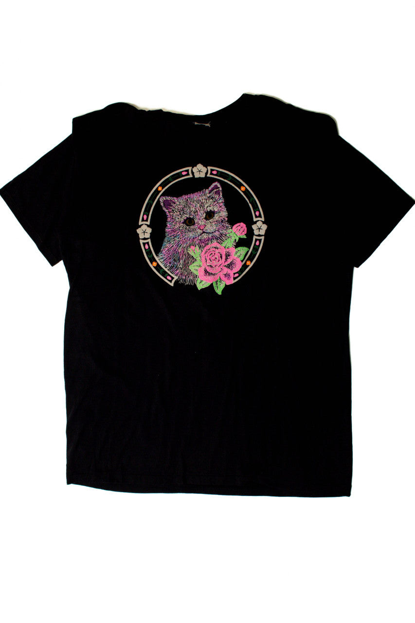 Neon Cat T-Shirt