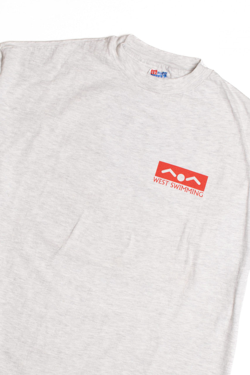 1994-95 West Swimming Team