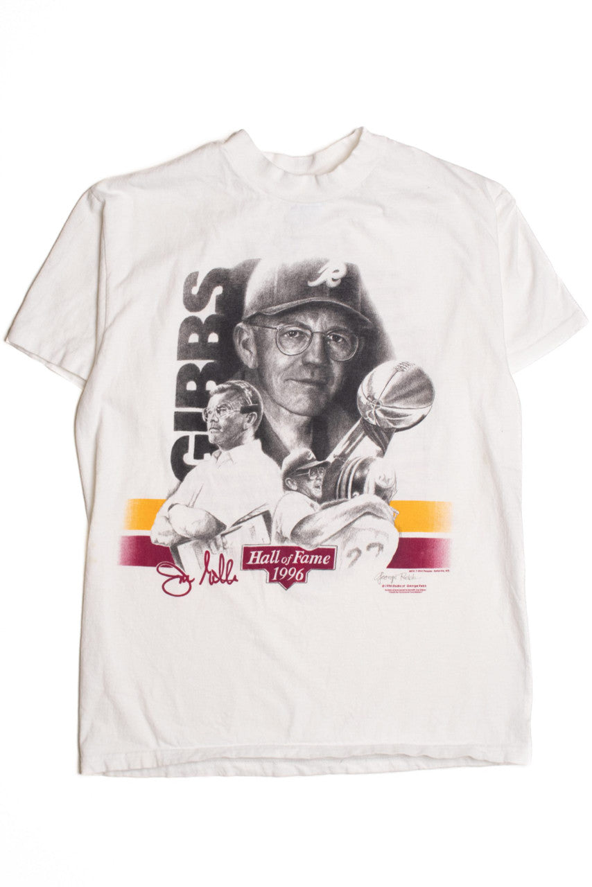 Joe Gibbs Hall of Fame 1996 T-Shirt