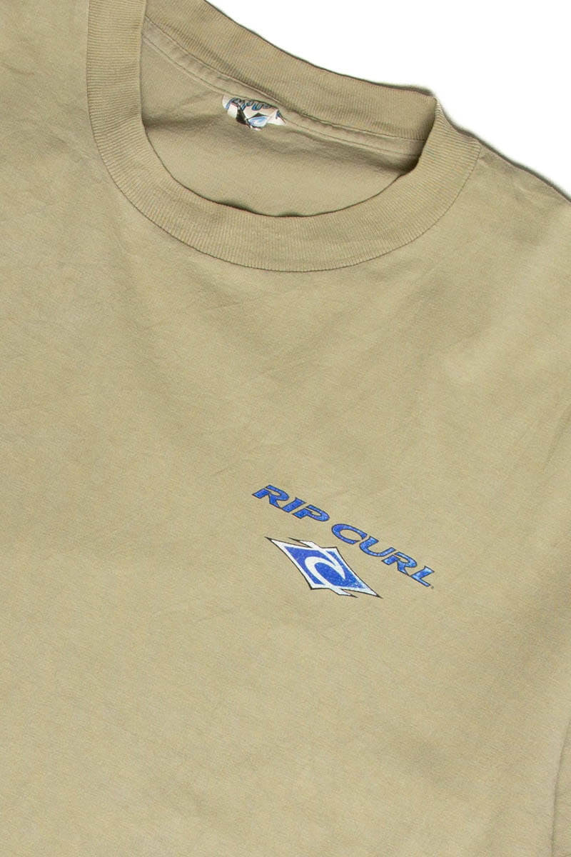Beige Rip Curl T-Shirt