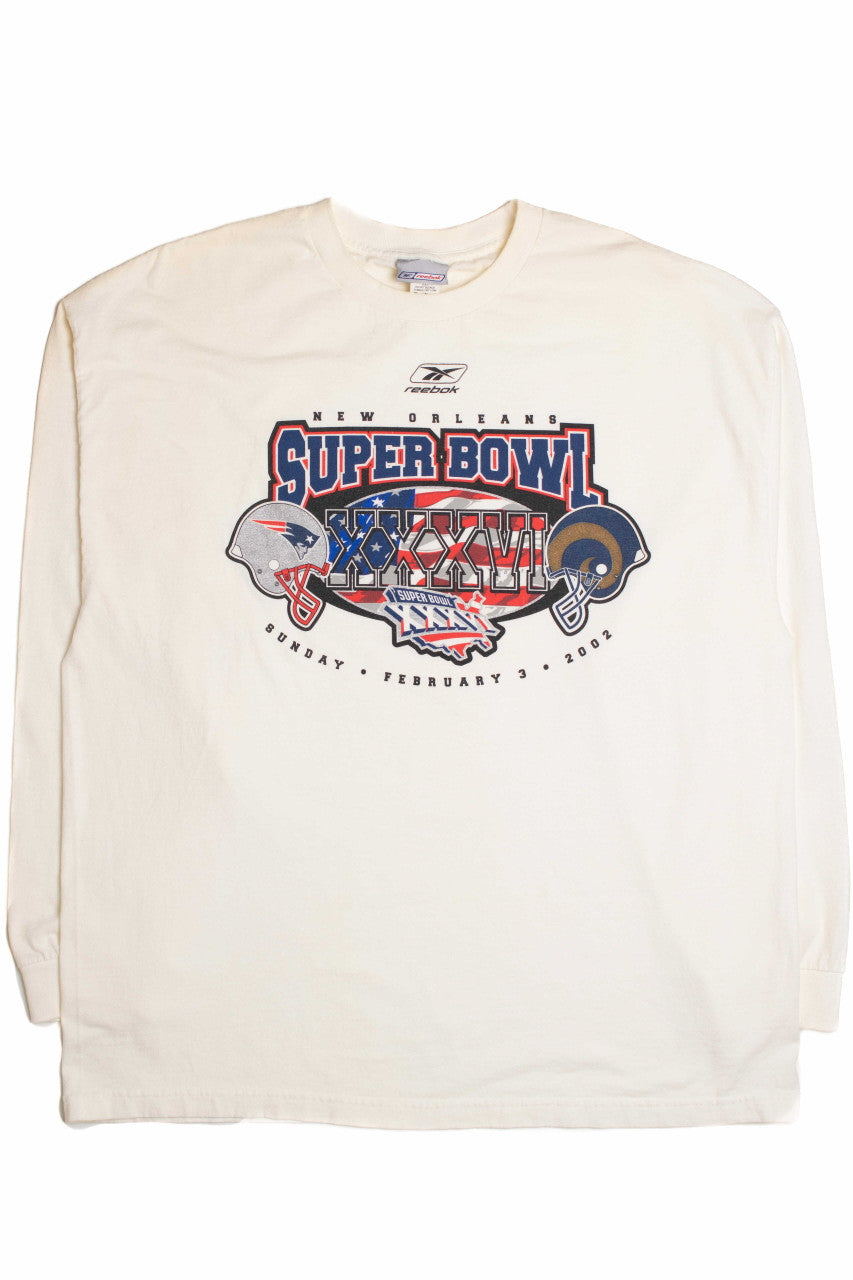 Super Bowl XXXVI Long Sleeved T-Shirt