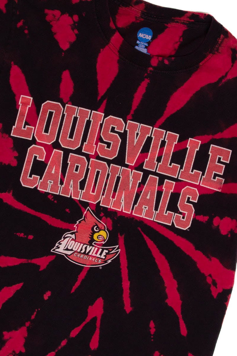 Louisville Cardinals Tie Dye T-Shirt
