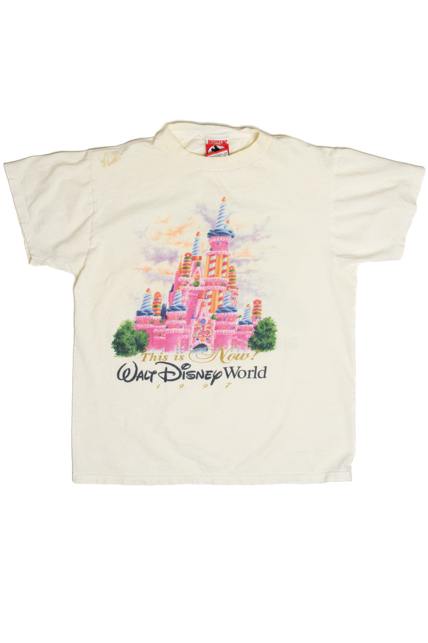 Vintage Walt Disney World Then & Now T-Shirt (1997)