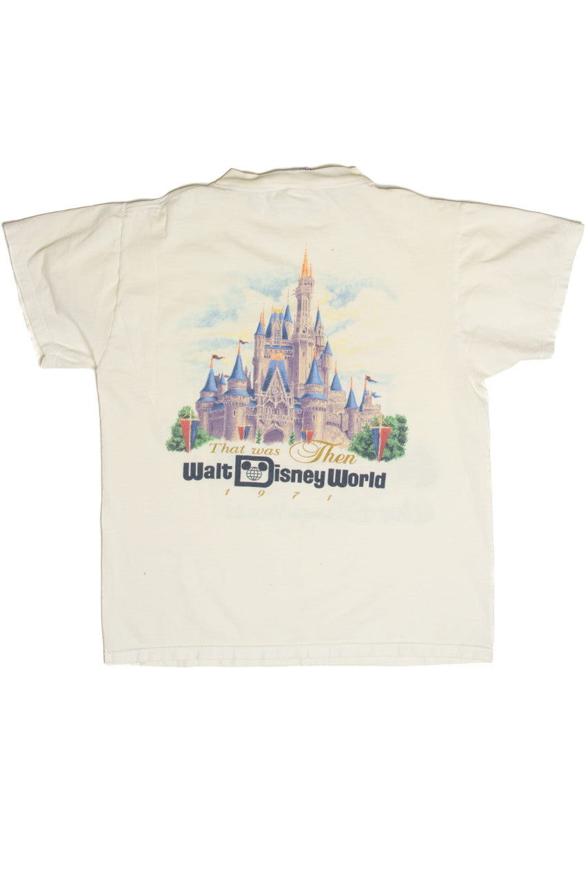 Vintage Walt Disney World Then & Now T-Shirt (1997)