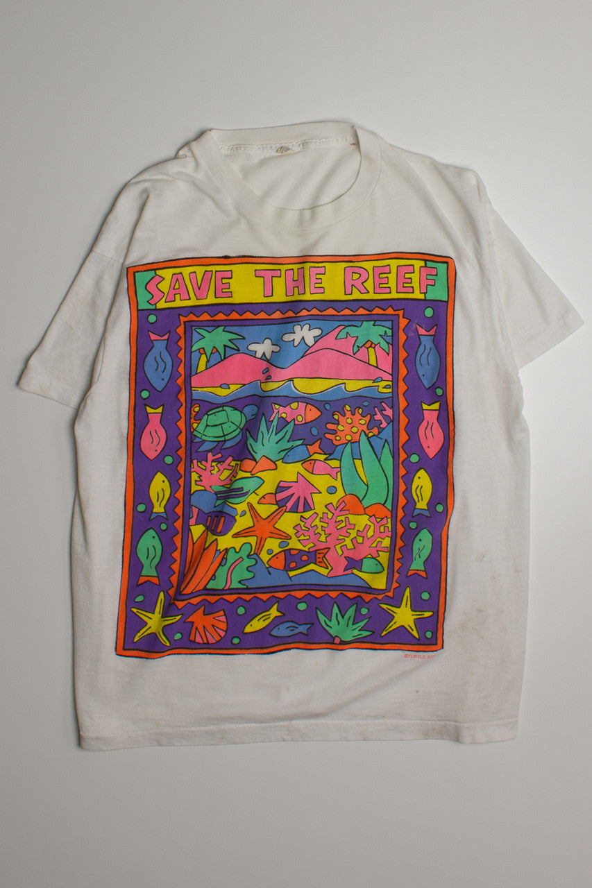 Vintage Save The Reef T-Shirt (1980s)