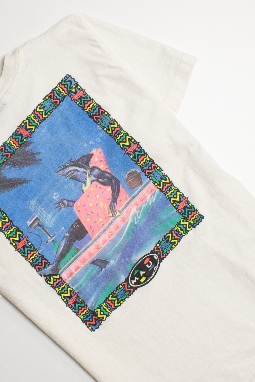 Vintage Vacation Shark T-Shirt (1990s)