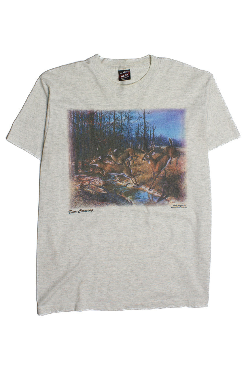 Vintage Deer T-Shirt (1990s) 8300