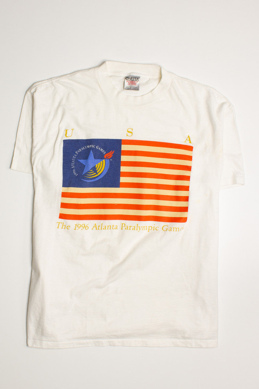 Vintage American Flag T-Shirt (1990s) 8325