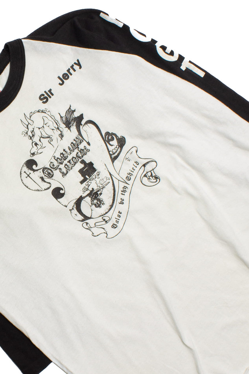 Vintage Miller Sir Jerry Dragon Baseball T-Shirt (1980s)