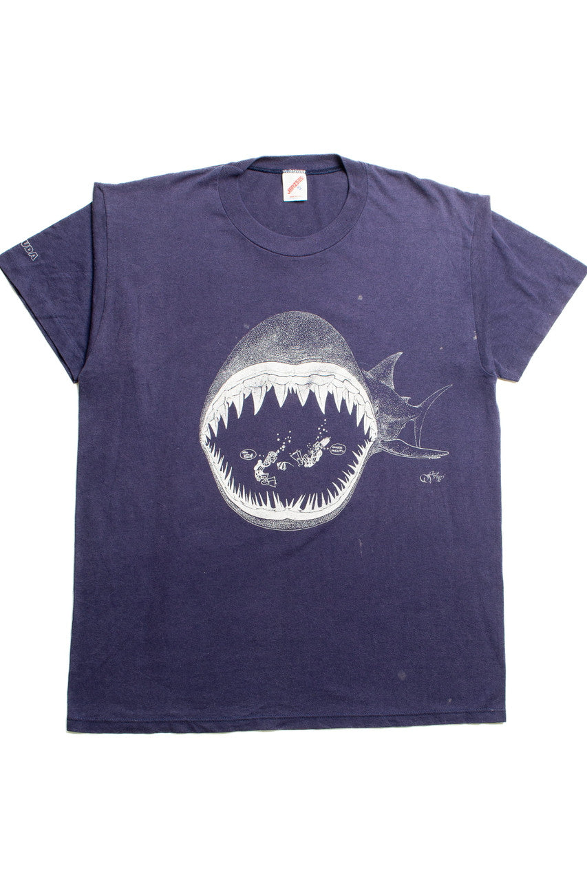 Vintage 'Hey Little Fishie' Shirt 8358